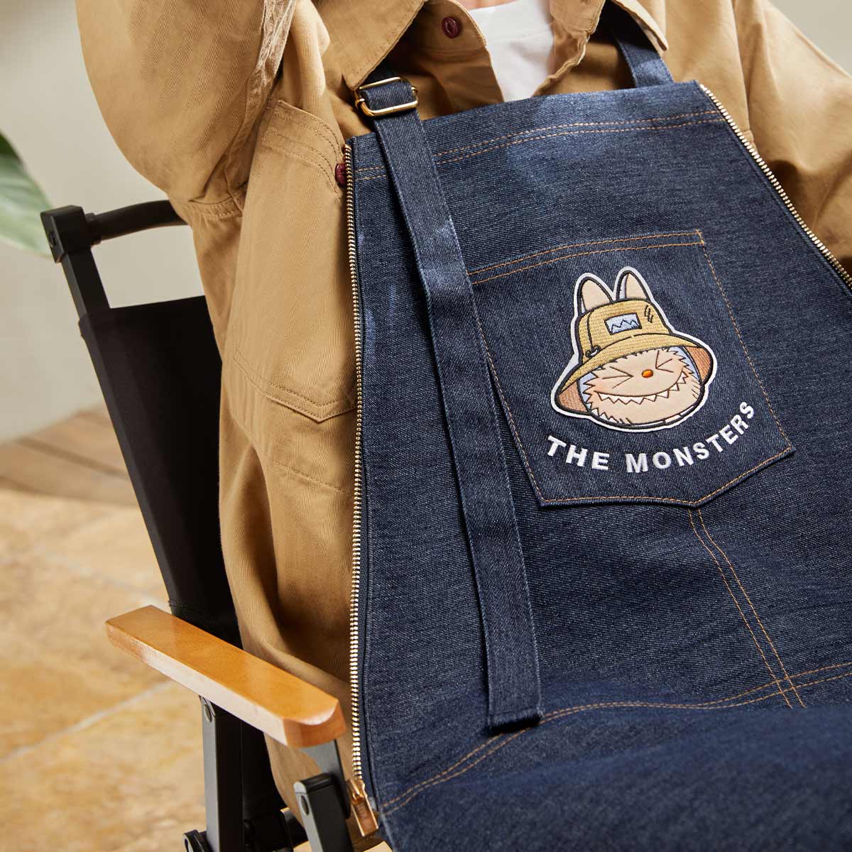 POPMART【ポップマート】デニムエプロン&バッグ THE MONSTERS FALL IN WILD SERIES-Denim Apron Bag - POP MART (Hong