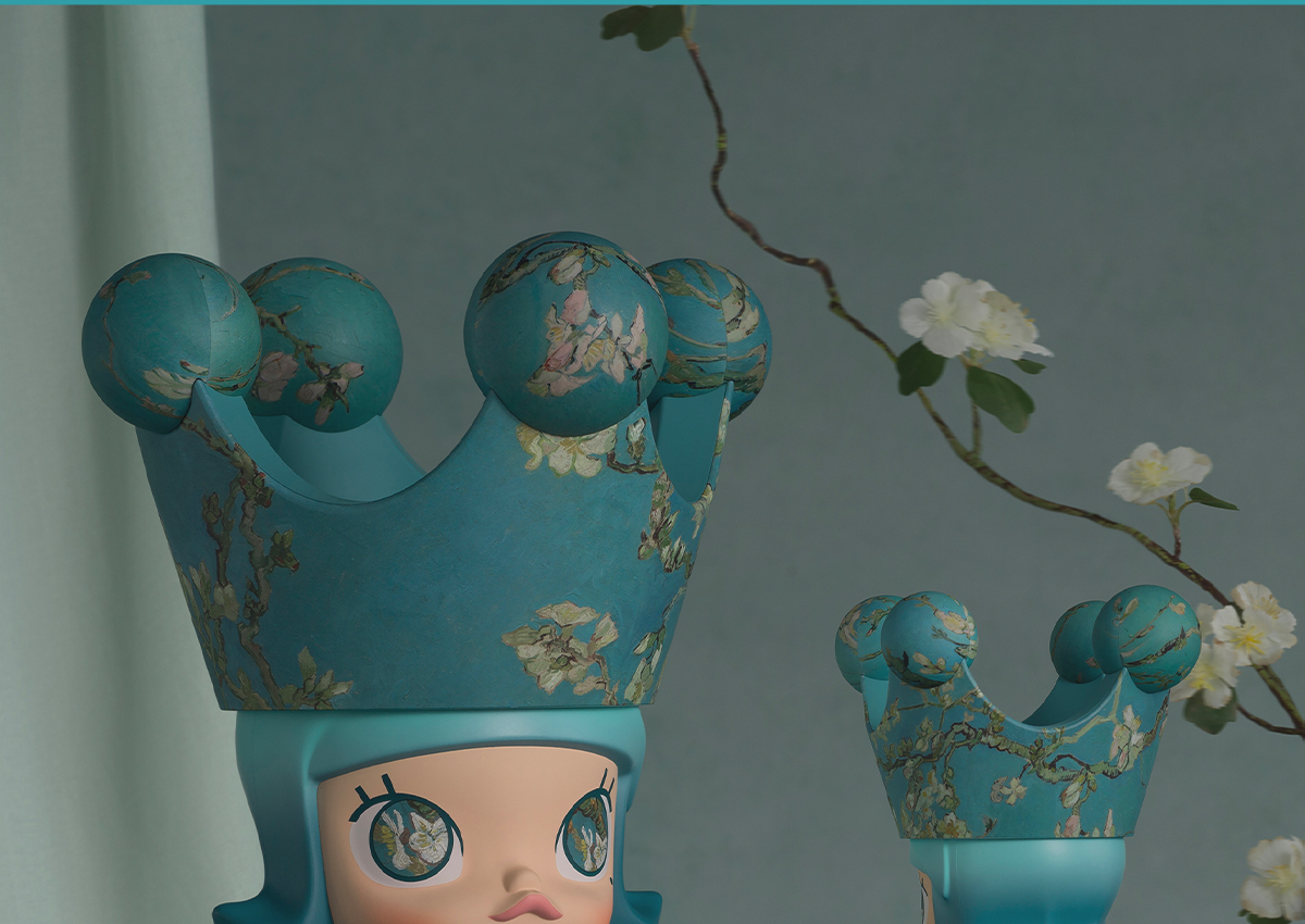 MEGA ROYAL MOLLY 400% Van Gogh Museum Almond Blossom-Copy - POP