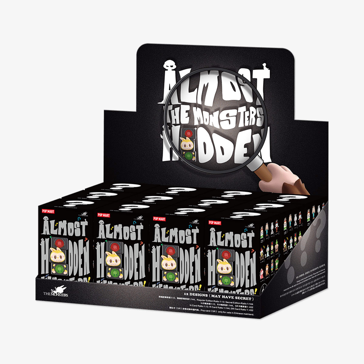THE MONSTERS Almost Hidden Series Figures - POP MART (Hong Kong