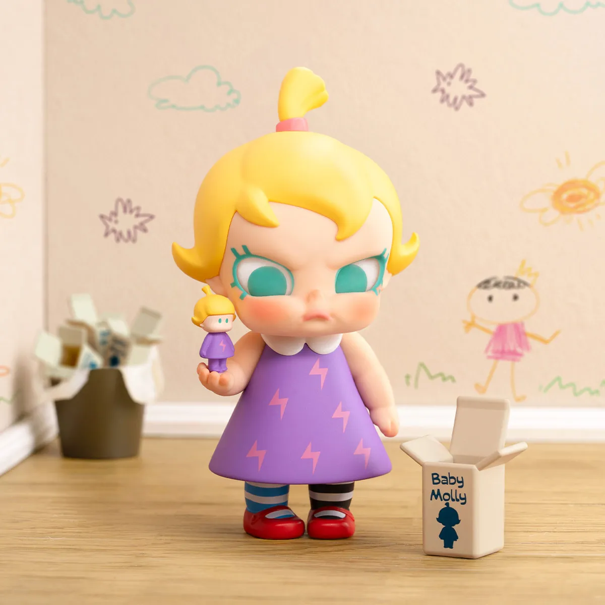 Baby Molly When I was Three！Series Figures - POP MART (Hong Kong 