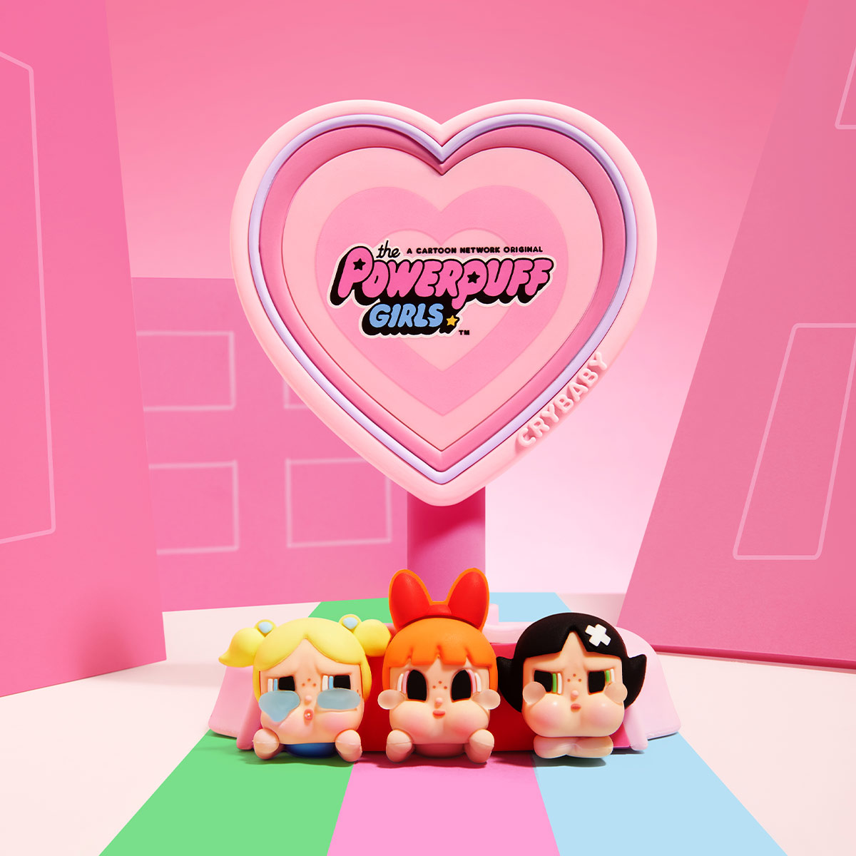 CRYBABY × Powerpuff Girls Series-Mobile Phone Bracket - POP
