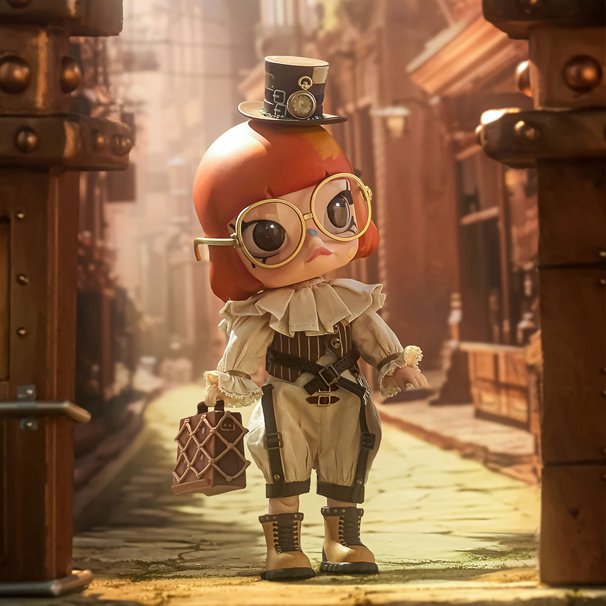 MOLLY Victorian Painter 1/8 Action Figure - POP MART (Hong