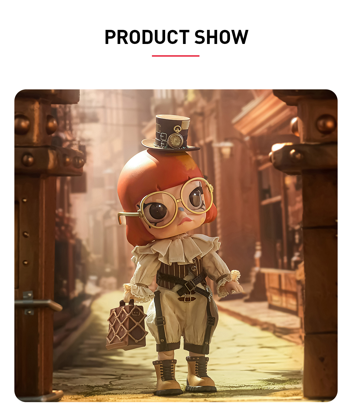 MOLLY Victorian Painter 1/8 Action Figure - POP MART (Hong