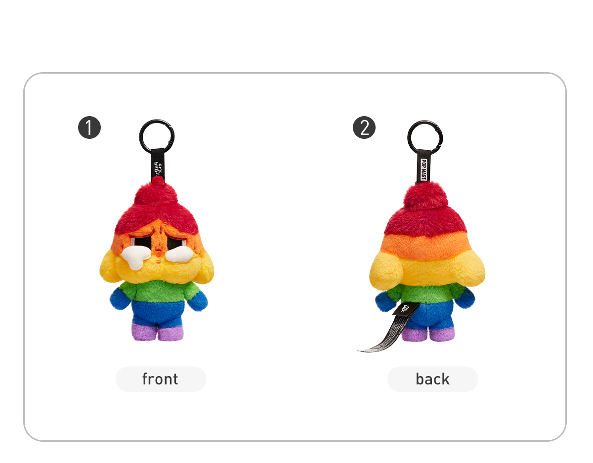 CRYBABY CHEER UP, BABY! SERIES-Plush Doll Pendant - POP MART (Hong
