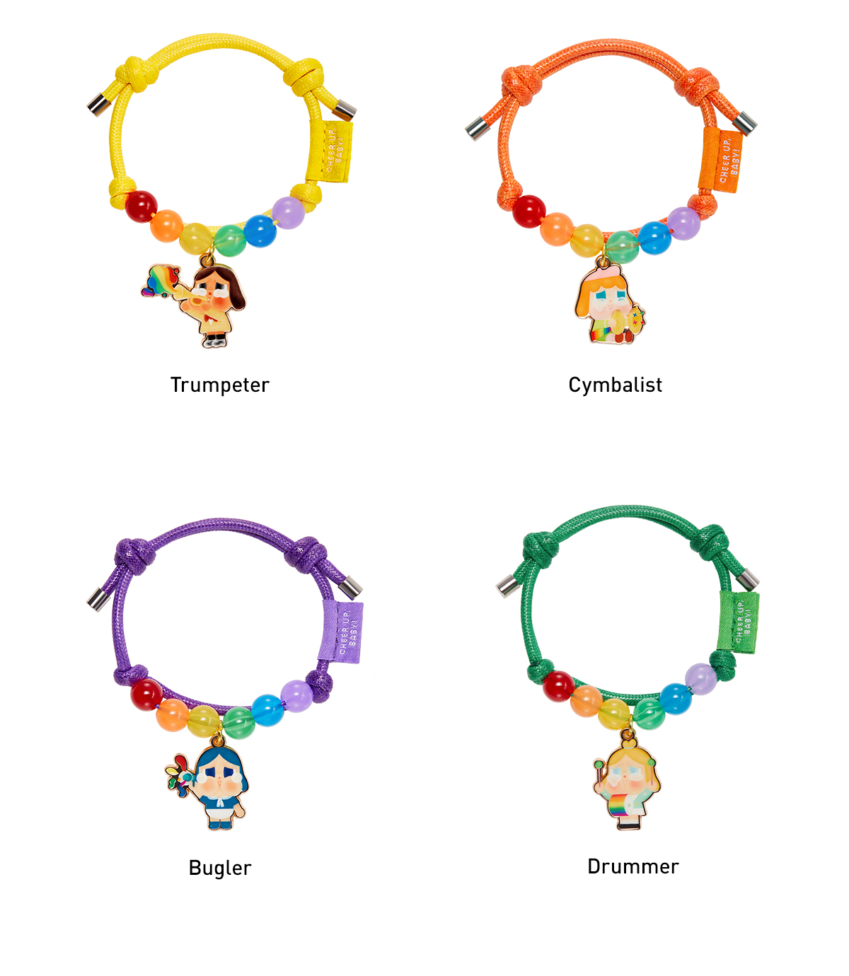 CRYBABY CHEER UP, BABY! SERIES-Bracelet Blind Box - POP MART (Hong