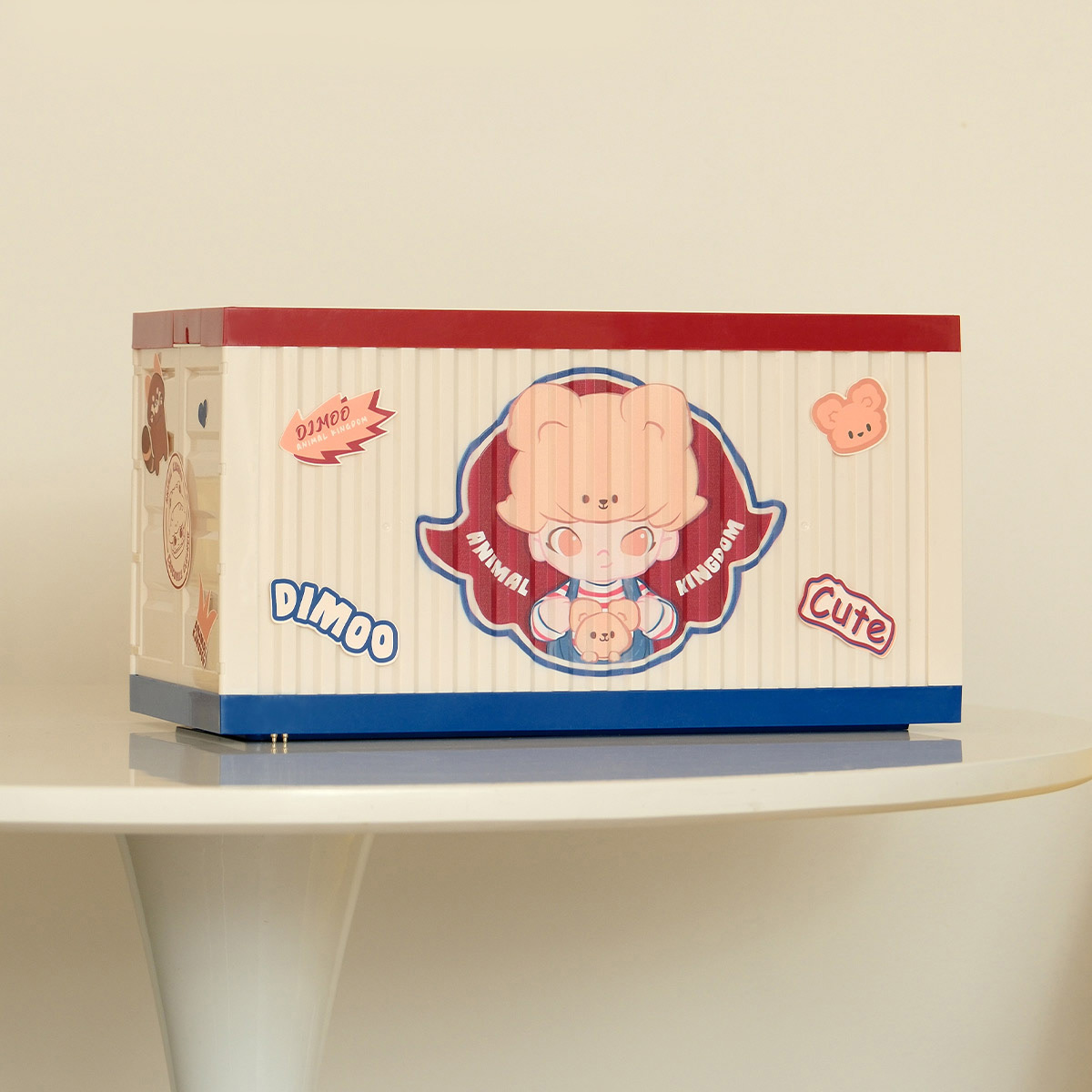 dimoo ディスプレイコンテナボックス animal kingdom 未開封 DIMOO Animal Kingdom Series-Luminous Display Container - POP