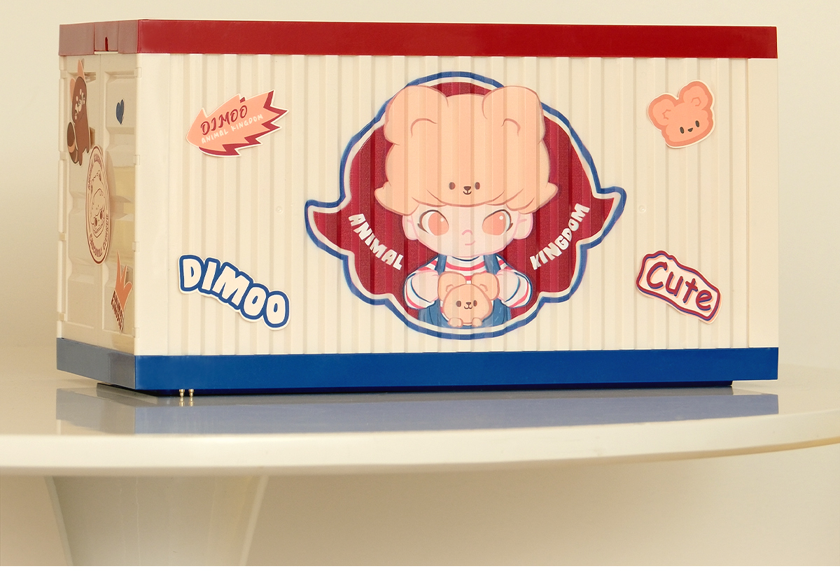 DIMOO Animal Kingdom Series-Luminous Display Container - POP MART