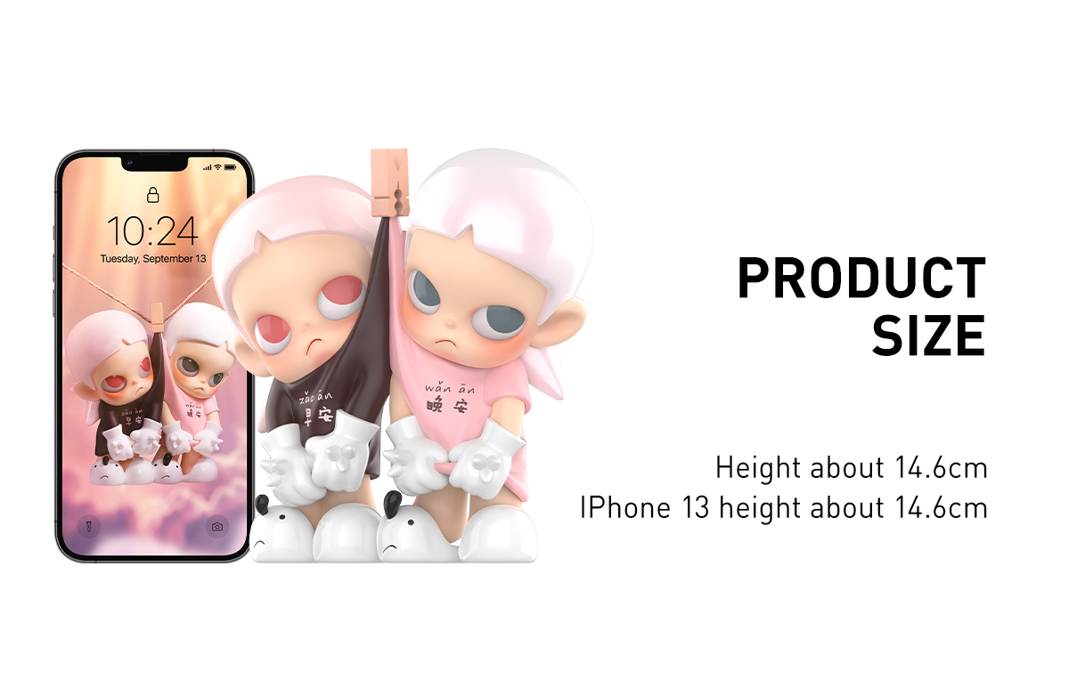POPMART Zsiga Romantic Greetings ビッグサイズ Zsiga Romantic Greetings Figure | Designer Figure - POP MART