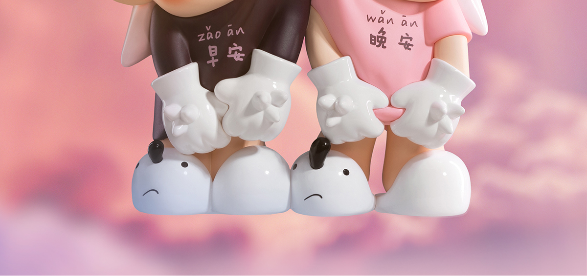 Zsiga Romantic Greetings Figurine - POP MART (Hong Kong, China)
