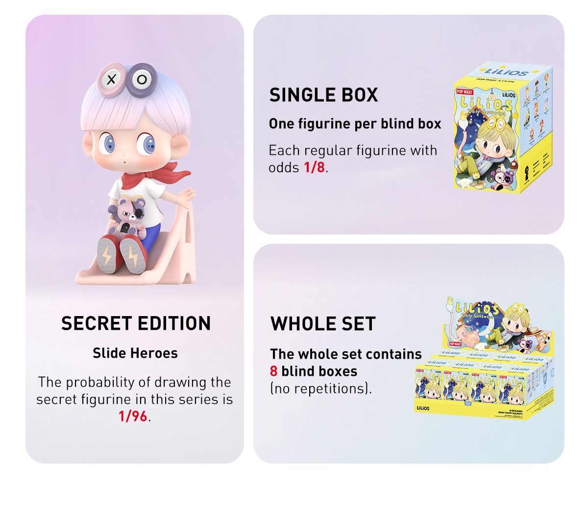 LiLiOS Daily Getaways Series Figures - POP MART (Hong Kong, China)