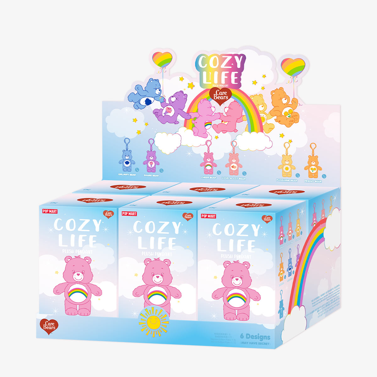 popmart Care Bears Cozy Life シリーズ ❶ POP MART Care Bears Cozy Life Series Assorted Confirmed | eBay