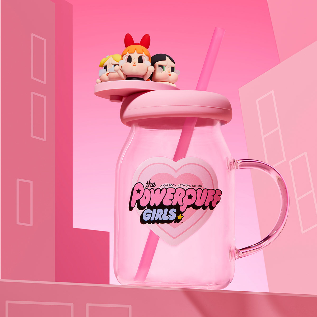 CRYBABY × Powerpuff Girls Series-Glass - POP MART (Hong Kong, China)
