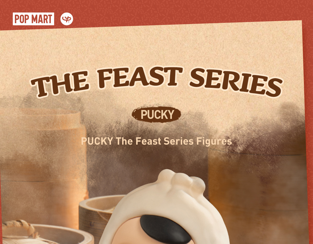 PUCKY The Feast Series Figures - POP MART (Hong Kong, China)