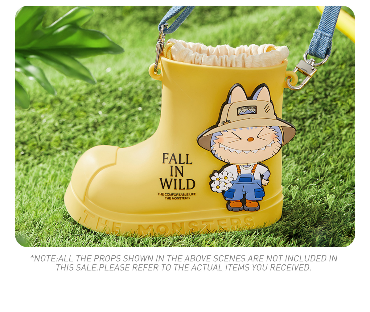 THE MONSTERS FALL IN WILD SERIES-Rain Boot Bag - POP MART