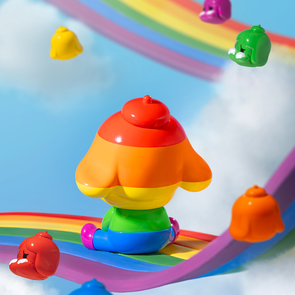 POPMART　CRYBABY　PRIDE PARADE CRYBABY PRIDE PARADE FIGURE | Designer Figurines - POP MART