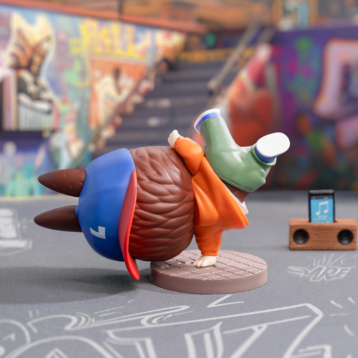 LABUBU Hip-hop Girl Figure - POP MART (Hong Kong, China)
