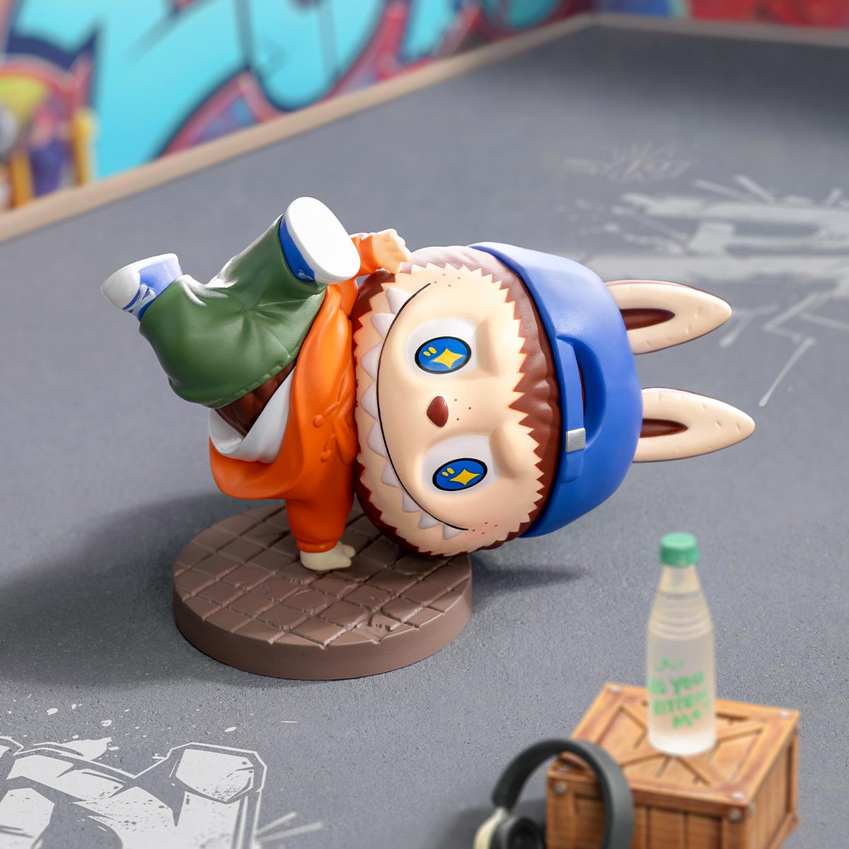 LABUBU Hip-hop Girl Figure - POP MART (Hong Kong, China)