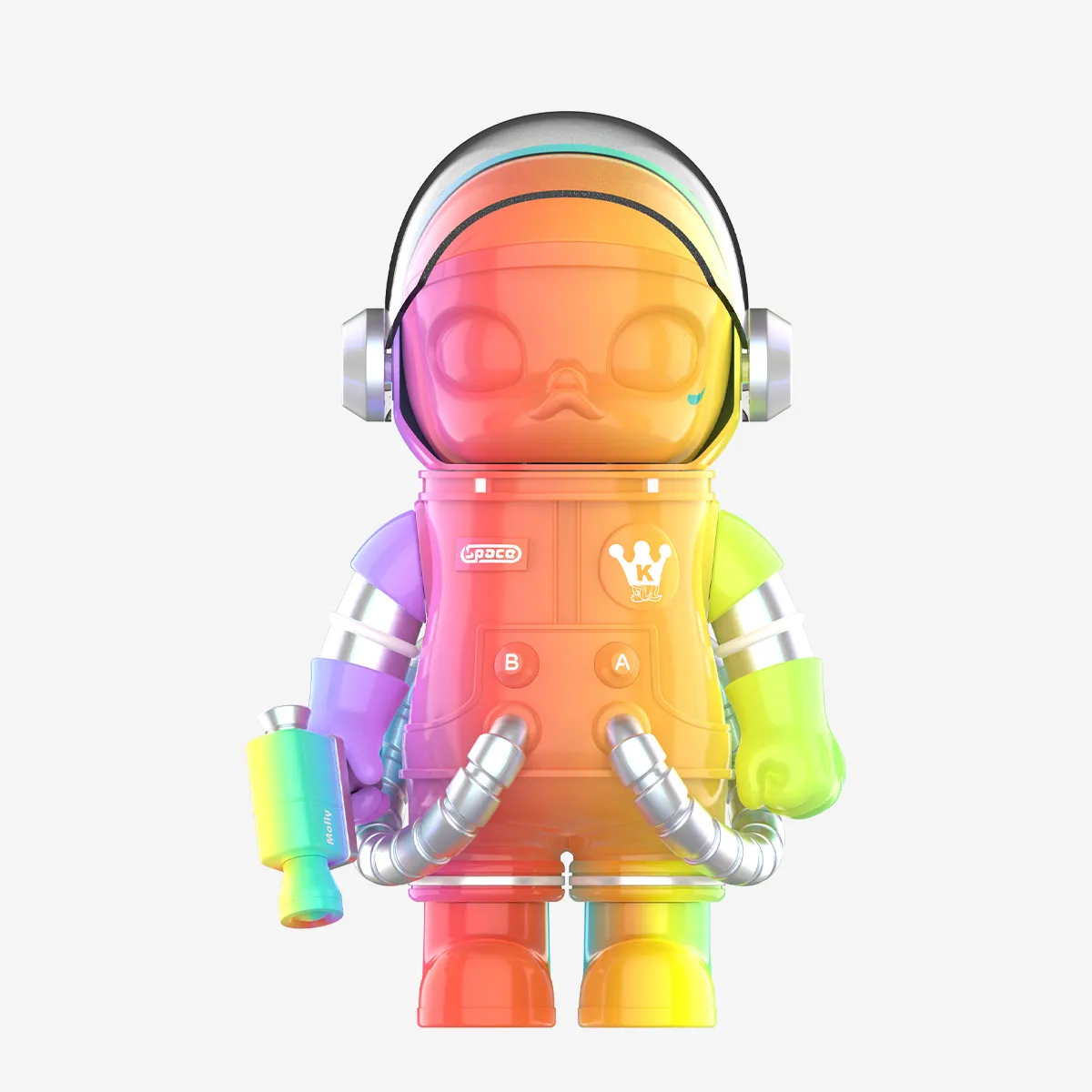 MEGA SPACE MOLLY 400% Rainbow - POP MART (Hong Kong, China)