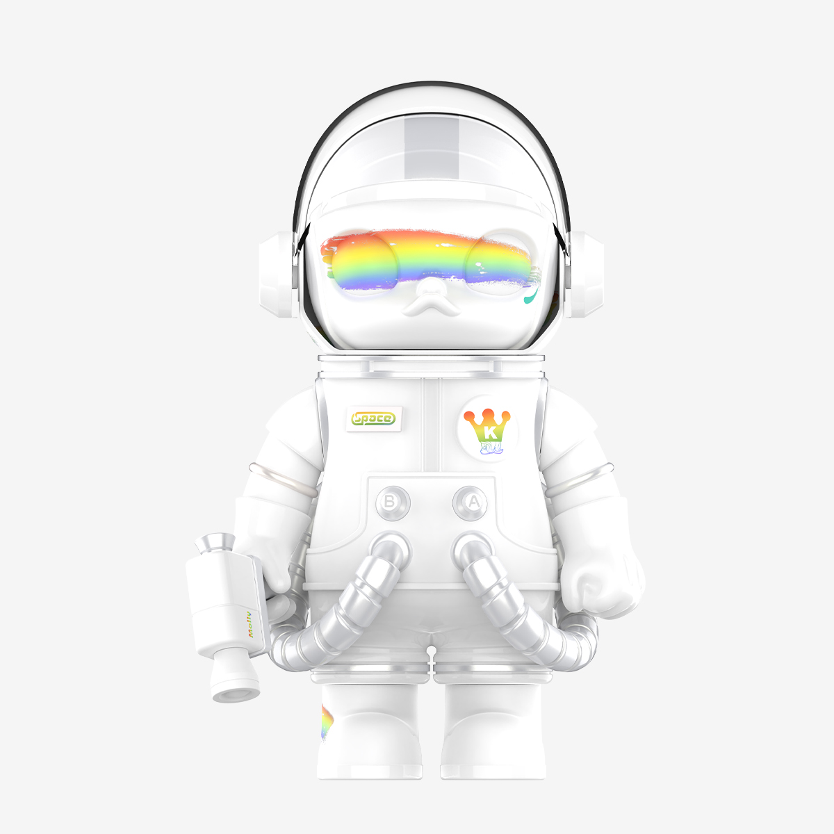MEGA SPACE MOLLY 400% Rainbow - POP MART (Hong Kong, China)