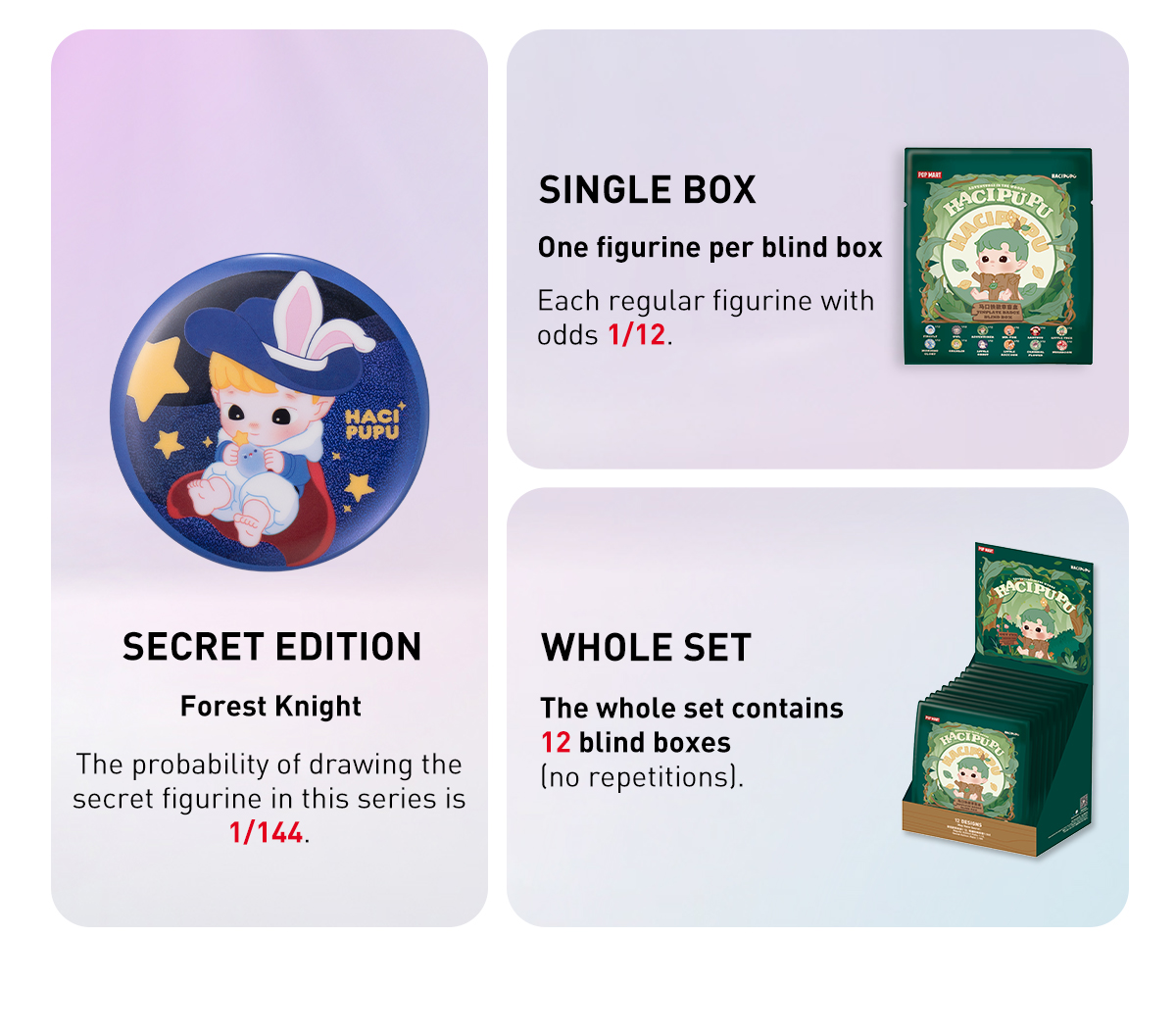 HACIPUPU Adventures In The Woods Series-Tinplate Badge Blind Box