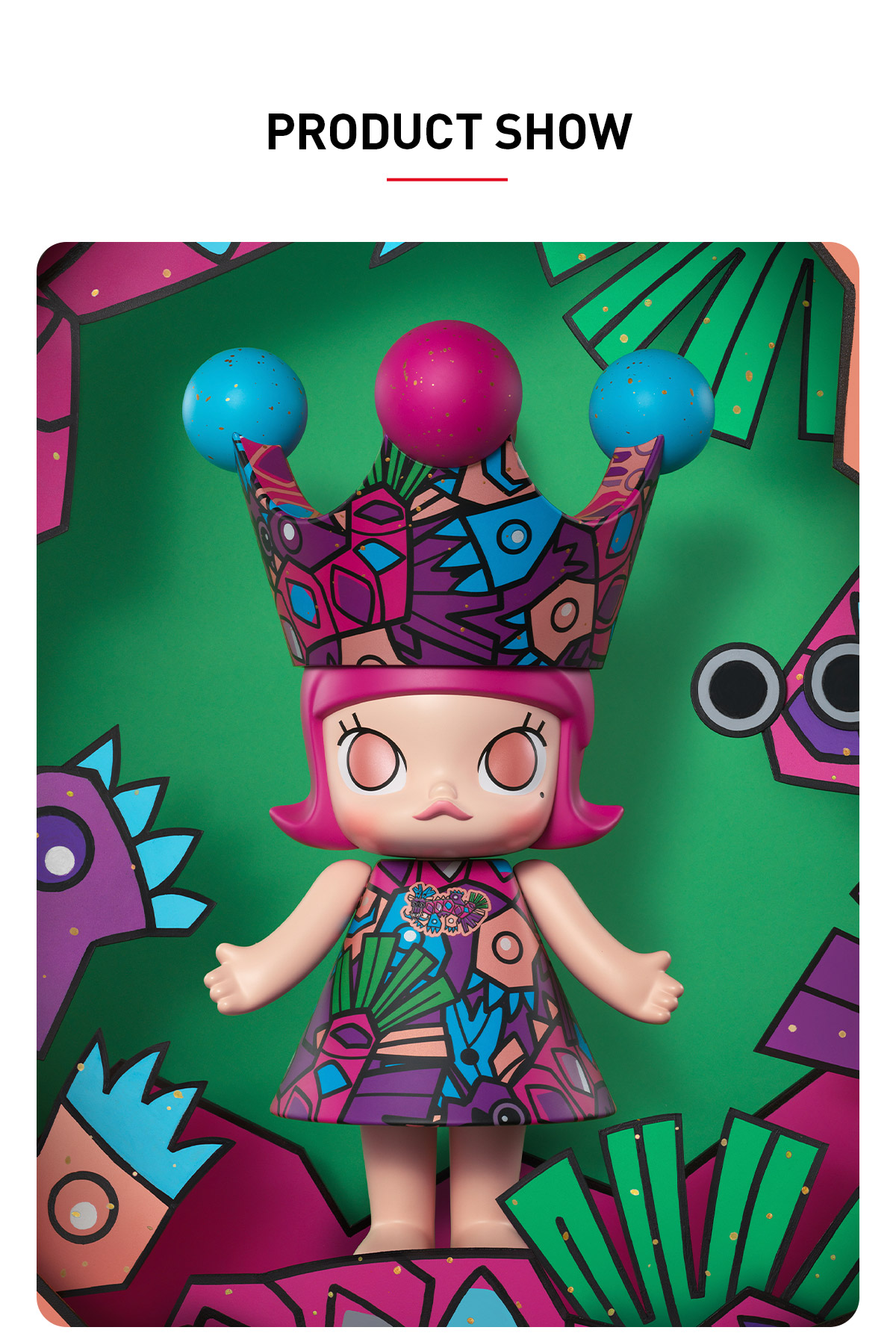 【受注生産品】 1000% MOLLY ROYAL MEGA HAN China) Kong, (Hong MART POP - MEILIN その他