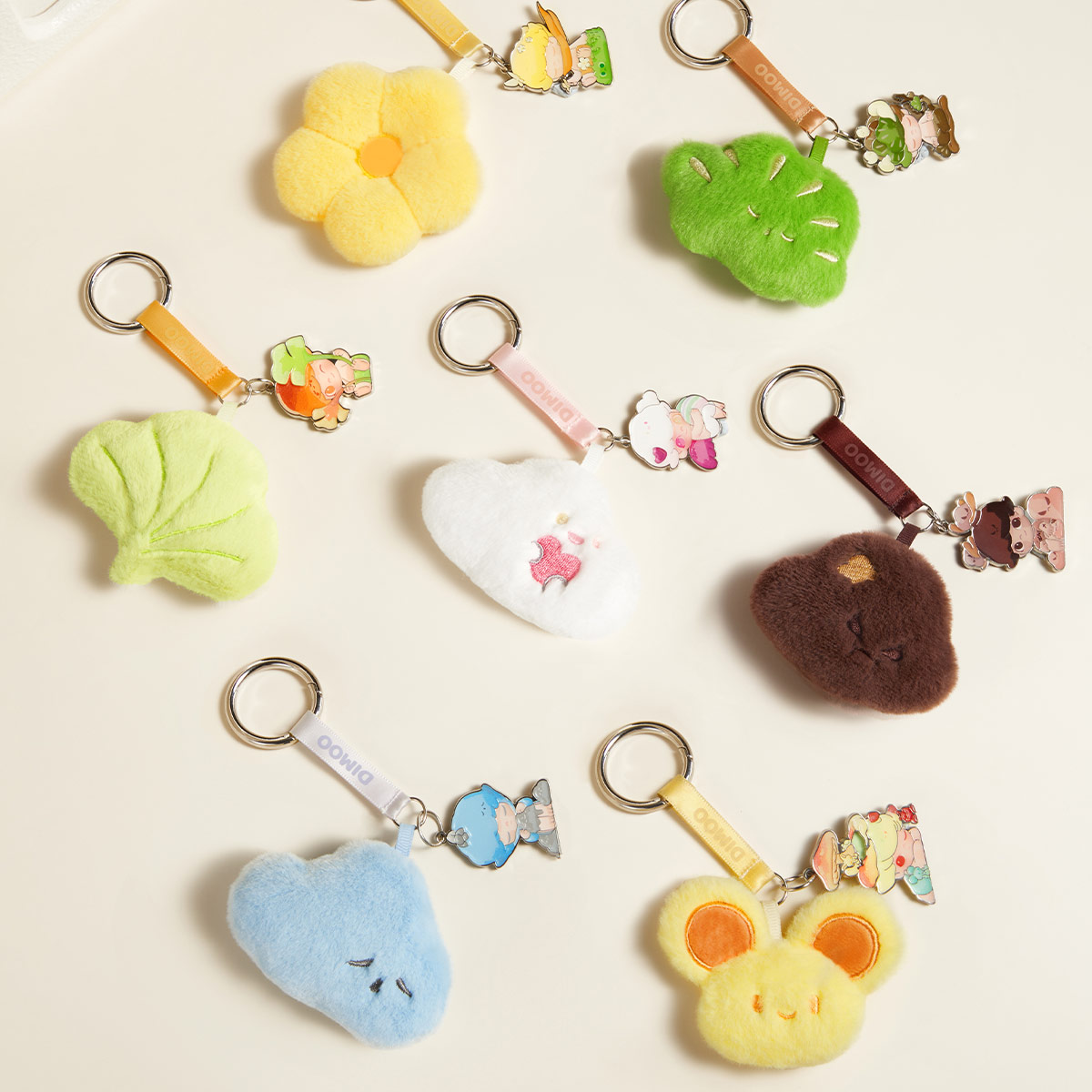 DIMOO By Your Side Series-Pendant Blind Box - POP MART (Hong