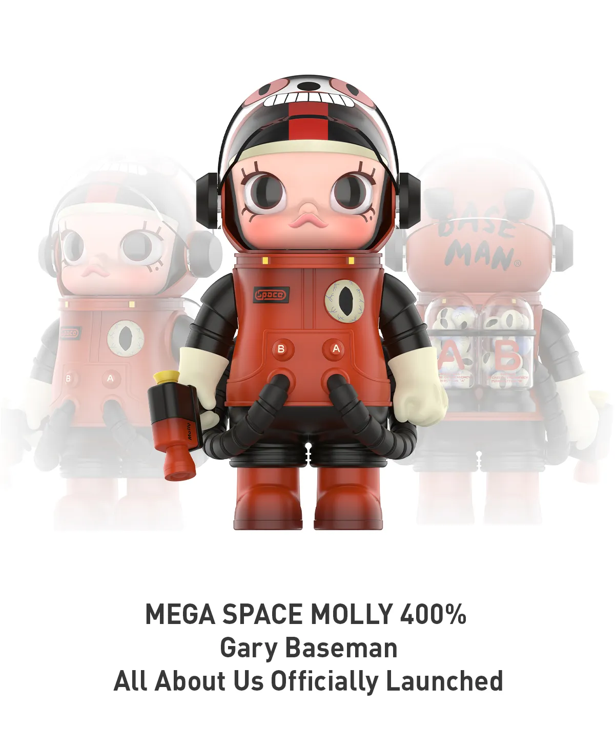 MEGA SPACE MOLLY 400% Gary Baseman - POP MART (Hong Kong, China)