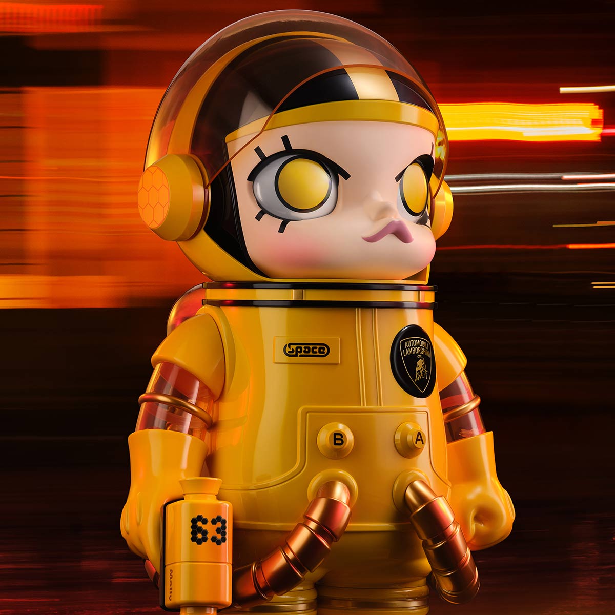 MEGA SPACE MOLLY 400% Automobili Lamborghini Edition - POP