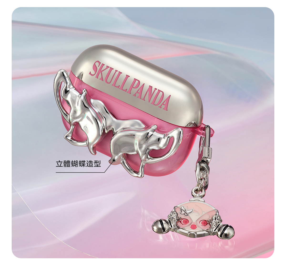 POPMART SKULLPANDA muffin AirPodsケース SKULLPANDA You Found Me！Series Earphone Bag-Moldy Muffin