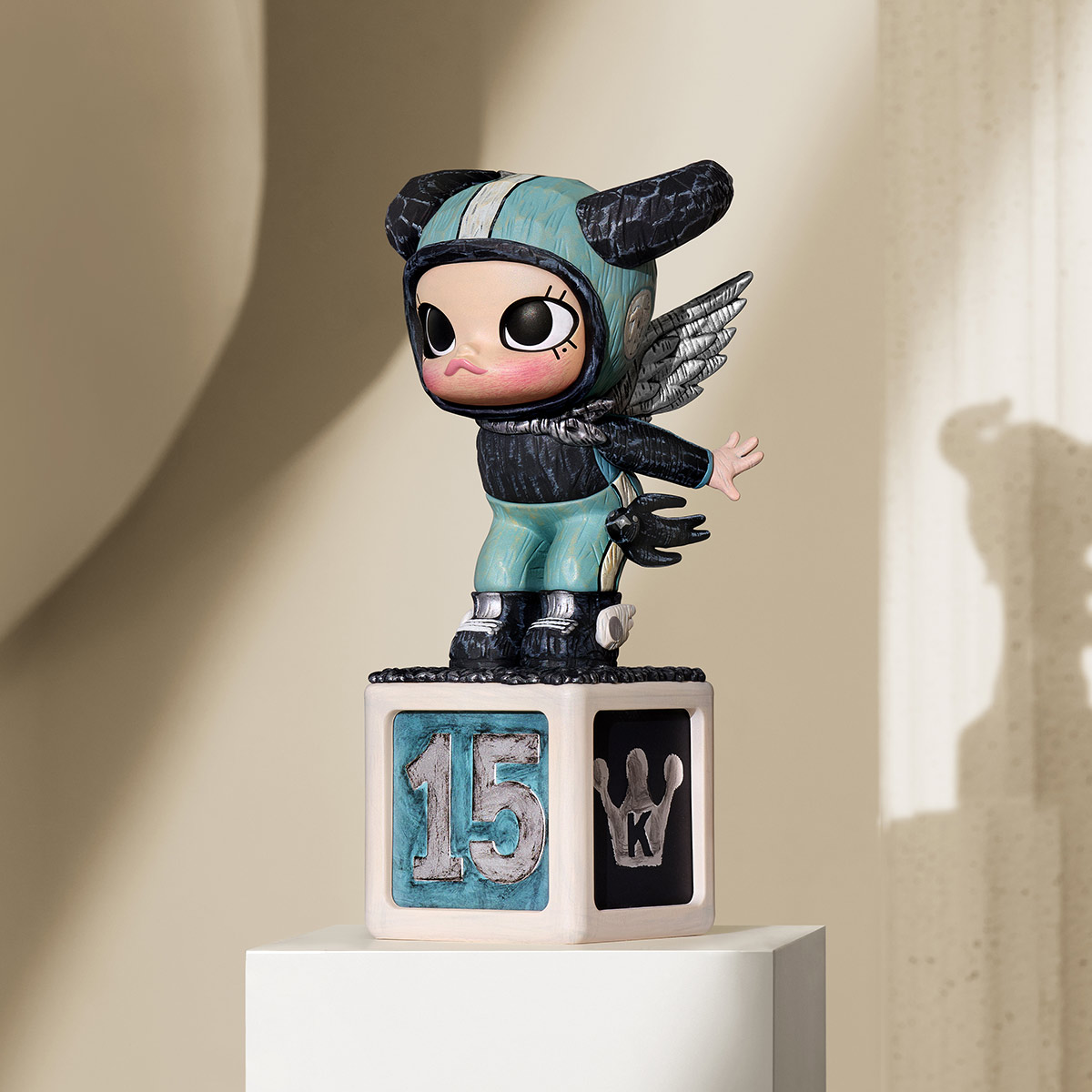 POPMART MOLLY アニバーサリー クラシカル レトロ 2 シリーズ 黒 MOLLY Anniversary Statues Classical Retro 2 Series Figures