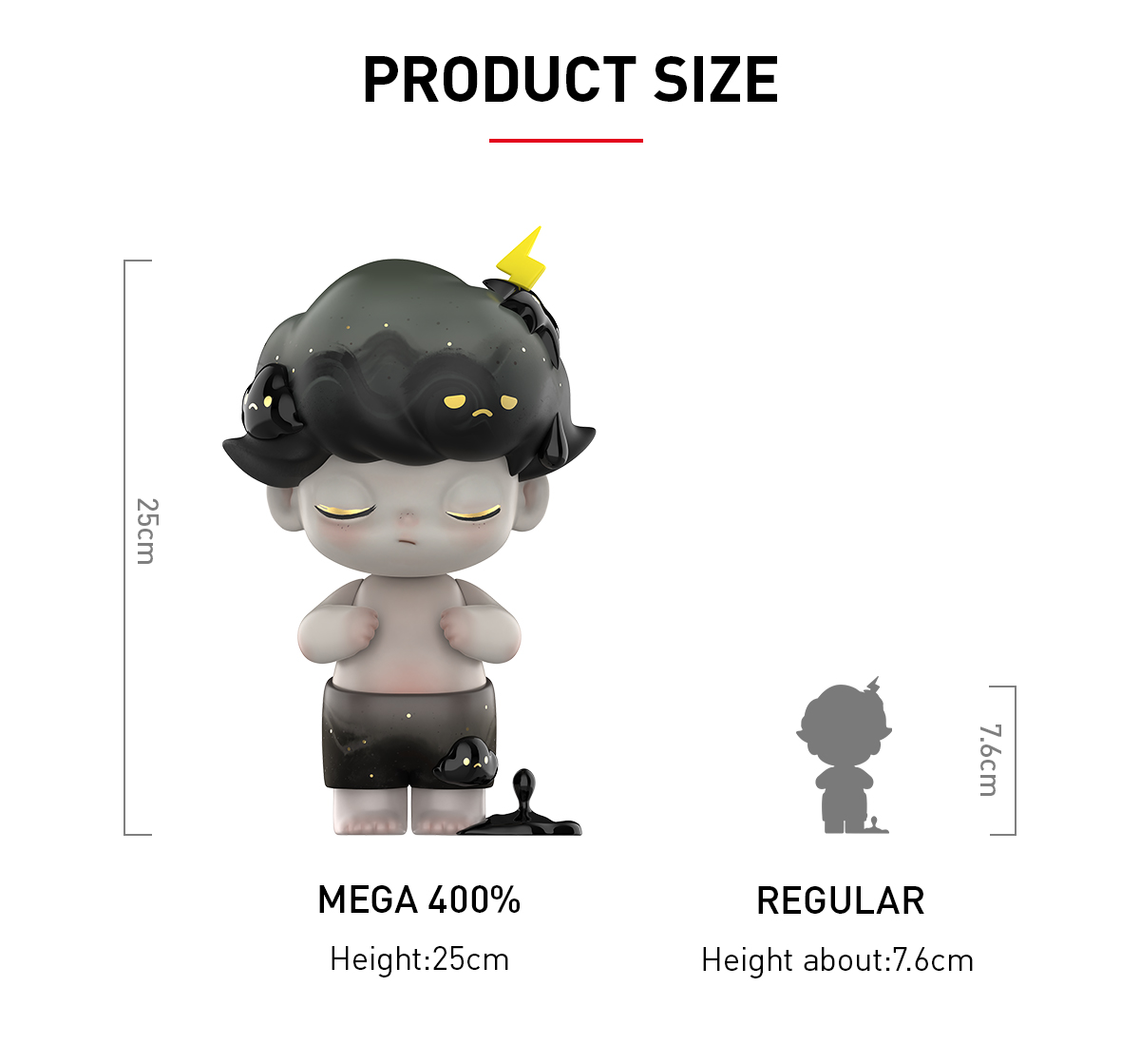 MEGA JUST DIMOO 400% A Thunder Shower - POP MART (Hong Kong, China)