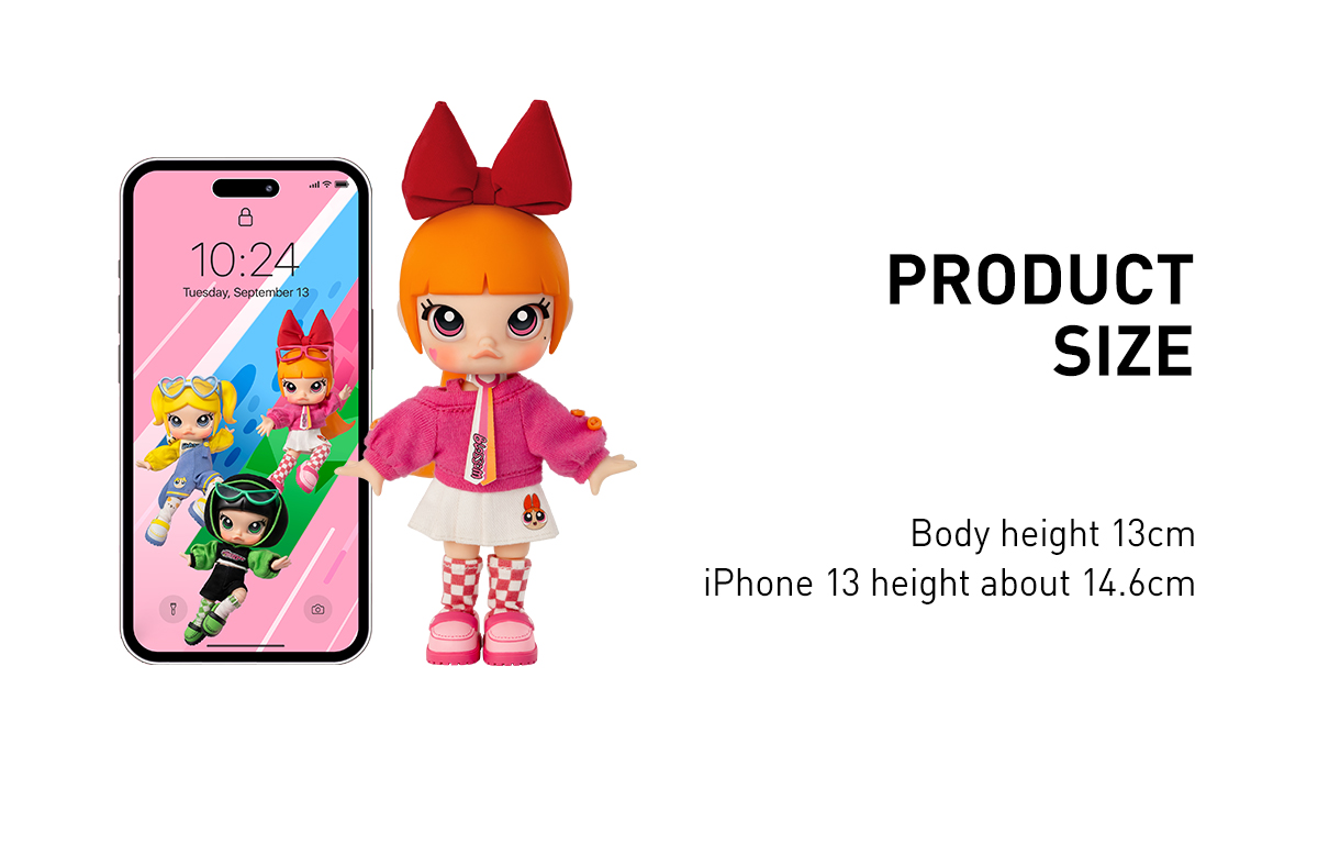 MOLLY × The Powerpuff Girls Series Action Figure - POP MART (Hong