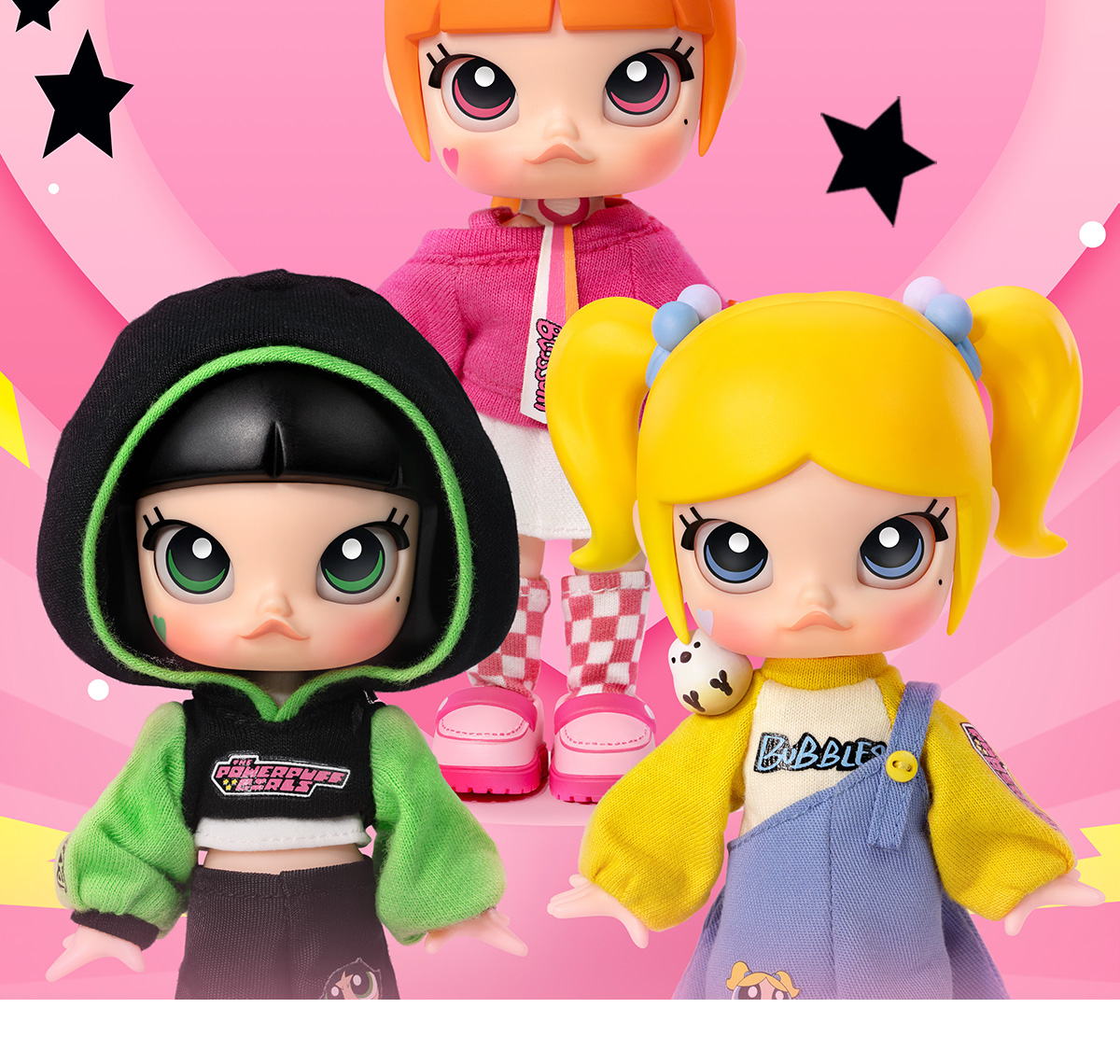 MOLLY × The Powerpuff Girls Series Action Figure - POP MART (Hong