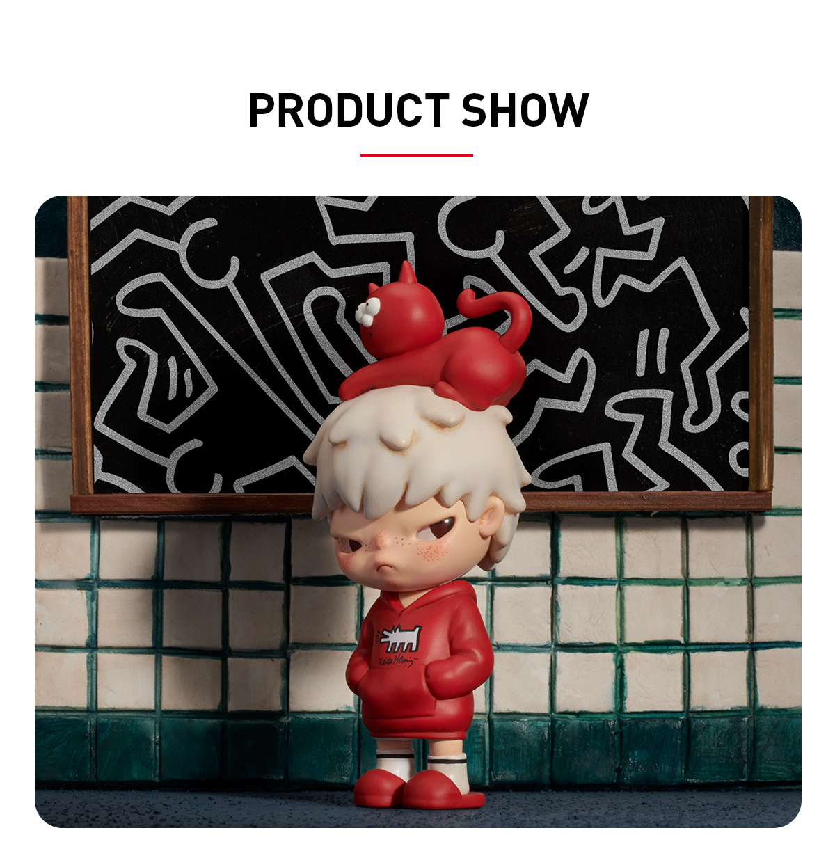 Hirono x Keith Haring Figure - POP MART (Hong Kong, China)