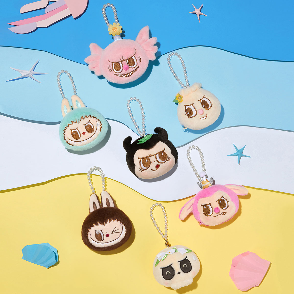 THE MONSTERS Party Series リバーシブルぬいぐるみ THE MONSTERS Party Series-Reversible Plush - POP MART (Hong