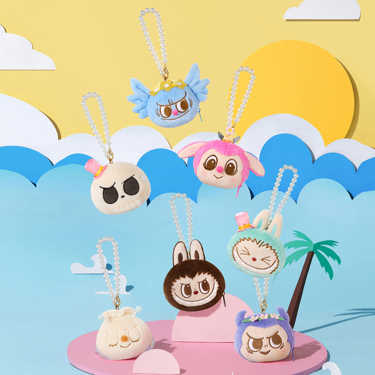在庫処分-POPMART THE MONSTERS Party セット THE MONSTERS Party Series-Reversible Plush - POP MART (Hong