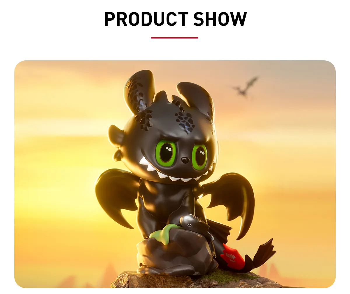 THE MONSTERS_How to Train Your Dragon Figurine - POP MART (Hong  