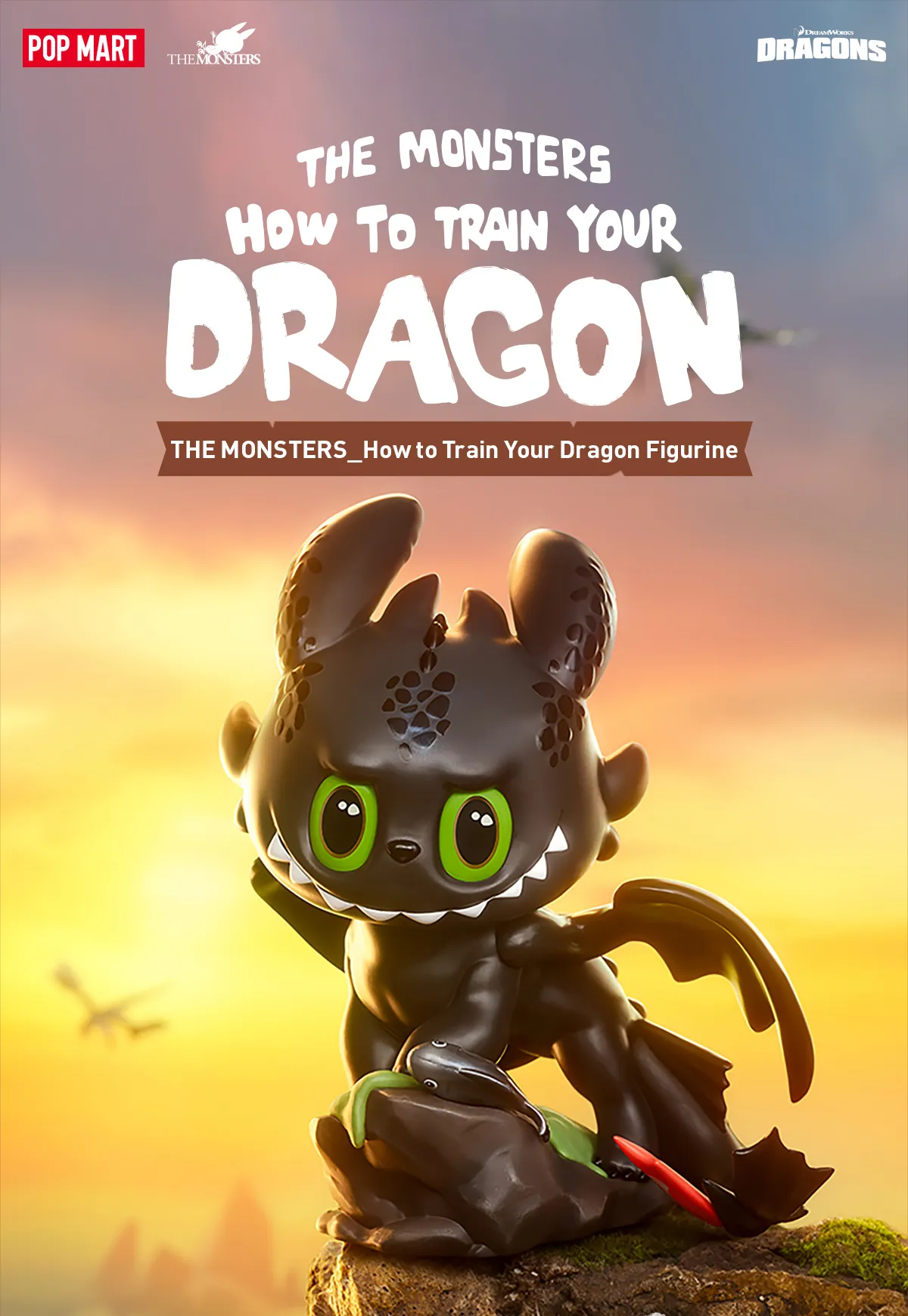 THE MONSTERS_How to Train Your Dragon Figurine - POP MART (Hong 