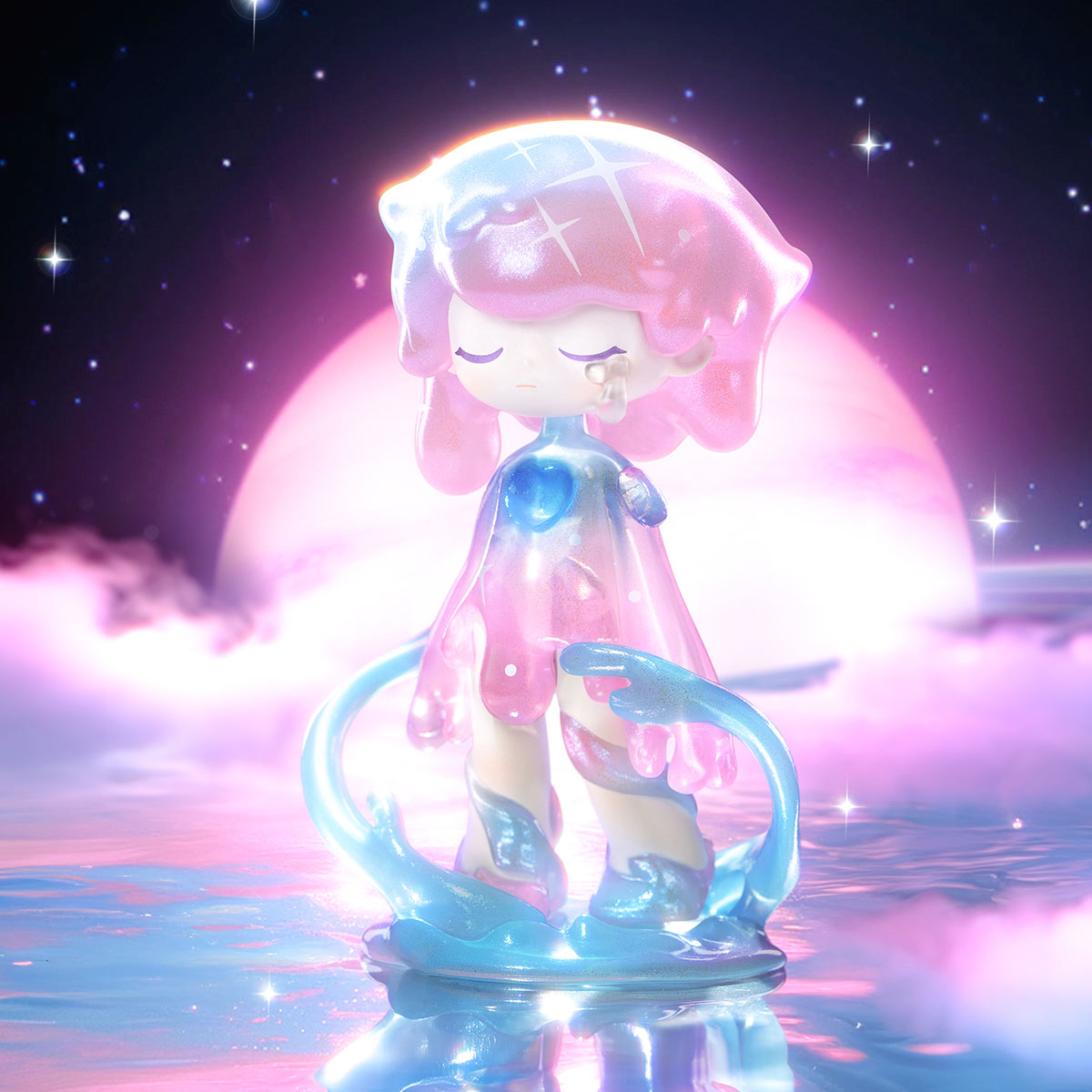 AZURA White Night Galaxy Figure - POP MART (Hong Kong, China)