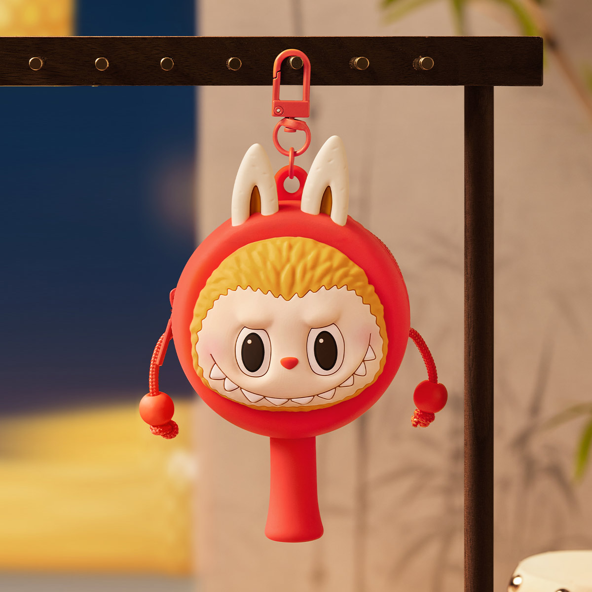 THE MONSTERS Let's Have Fun Together Series-Rattle-drum Earphone