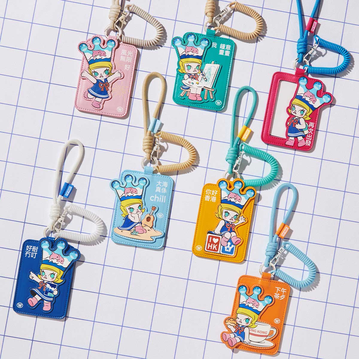 MOLLY LONG TIME NO DING SERIES-Card Holder Blind Box - POP MART