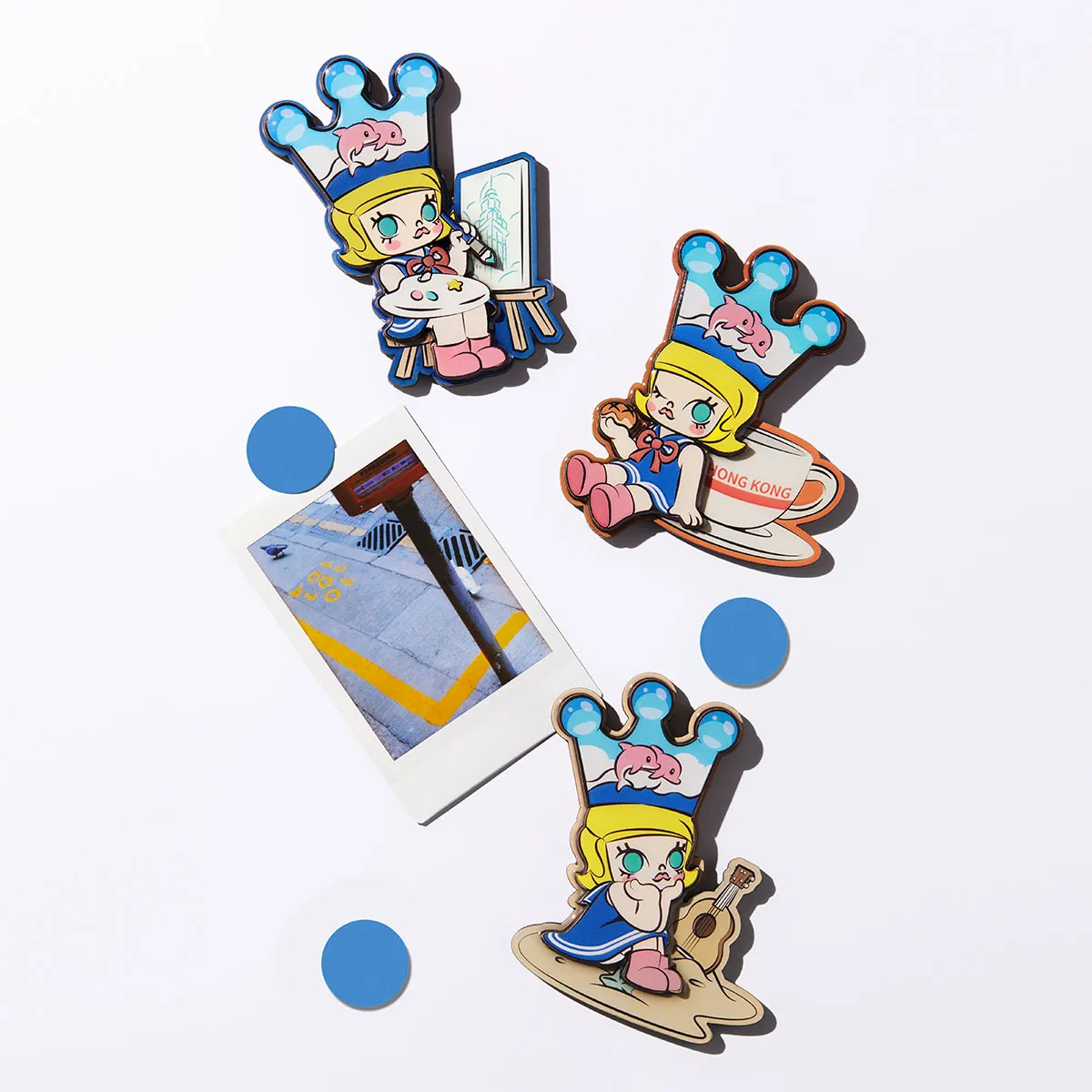 MOLLY LONG TIME NO DING SERIES-Fridge Magnet Blind Box - POP MART 