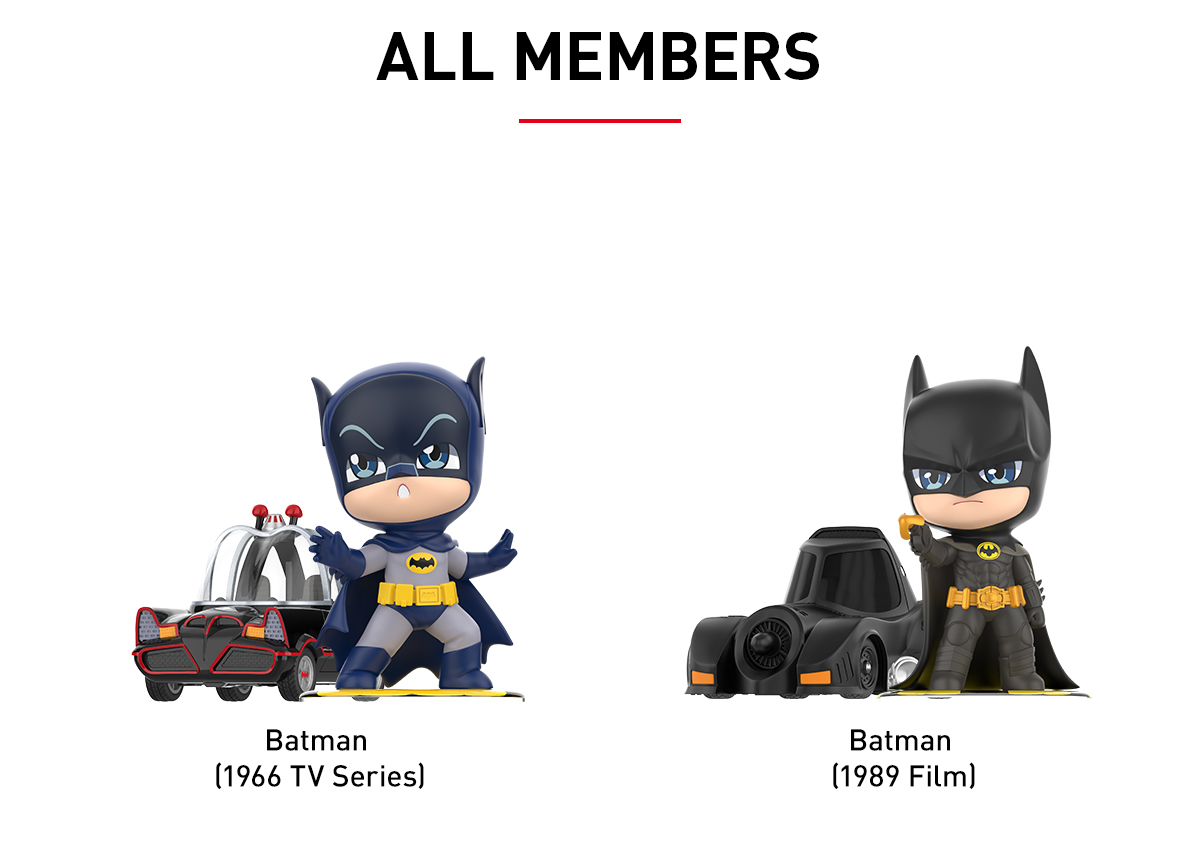 DC Batman 85th Anniversary Series Figures - POP MART (Hong Kong