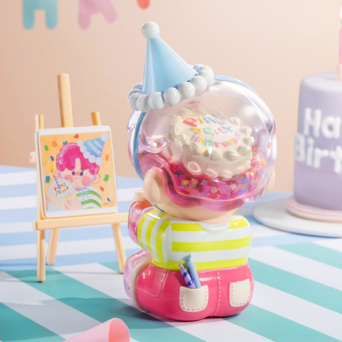 【popmart】ピノジェリーバースデーバッシュフィギュア PINO JELLY Birthday Bash Figurine - POP MART (Hong Kong, China)