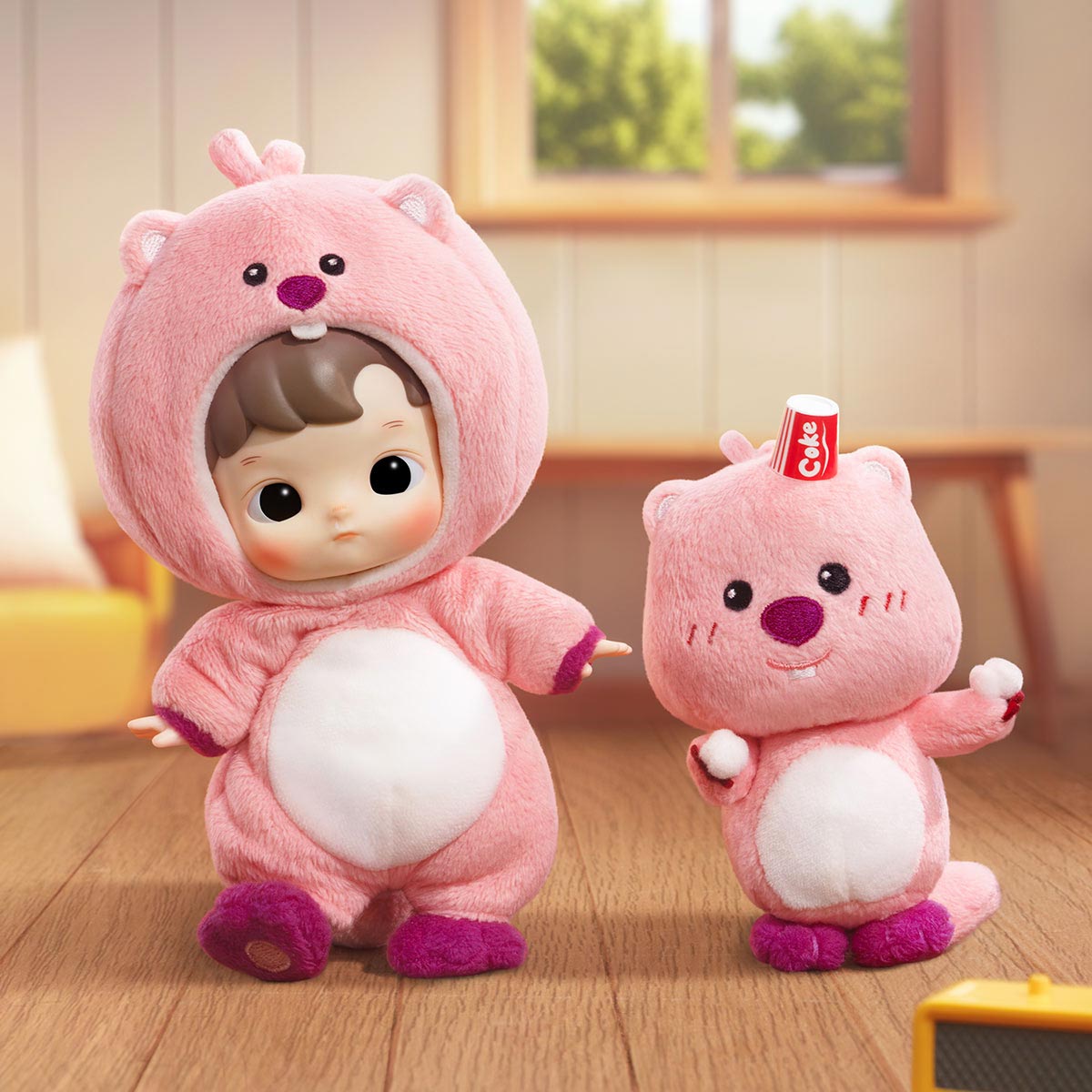 ぷぷ　popmart HACIPUPU × ZANMANG LOOPY Action Figure - POP MART (Hong Kong, China)