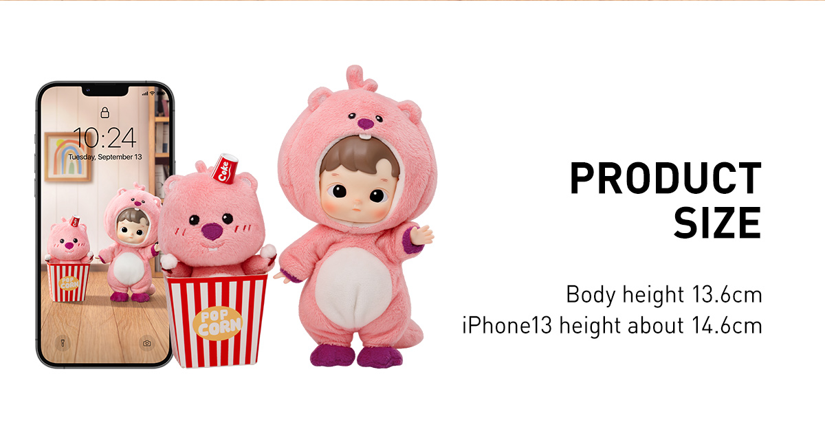 HACIPUPU × ZANMANG LOOPY Action Figure - POP MART (Hong Kong, China)