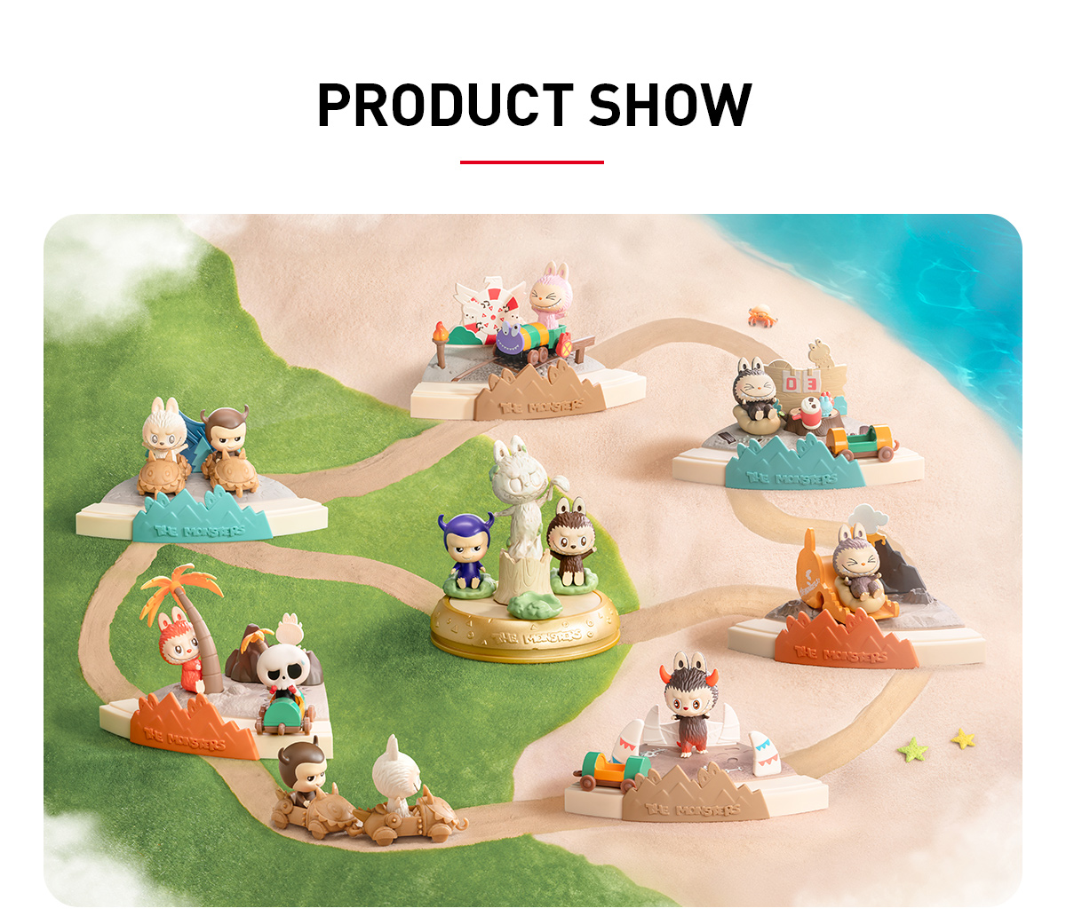 THE MONSTERS Playing Games Series Scene Sets - POP MART (Hong Kong