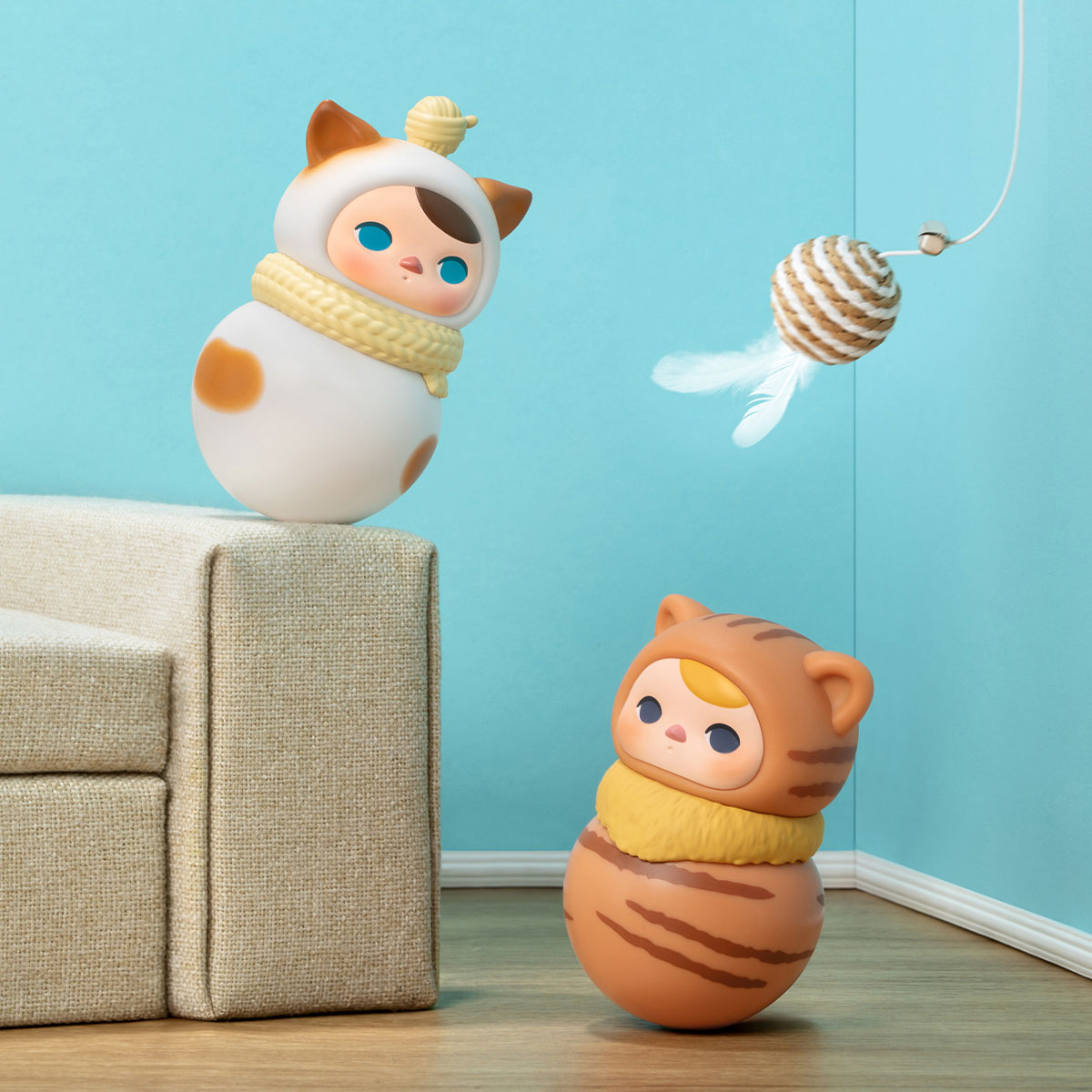 Popmart Pucky Roly Poly ぬいぐるみ シークレット Amazon | POP MART PUCKY Roly-Poly Kitty シリーズ ぬいぐるみ
