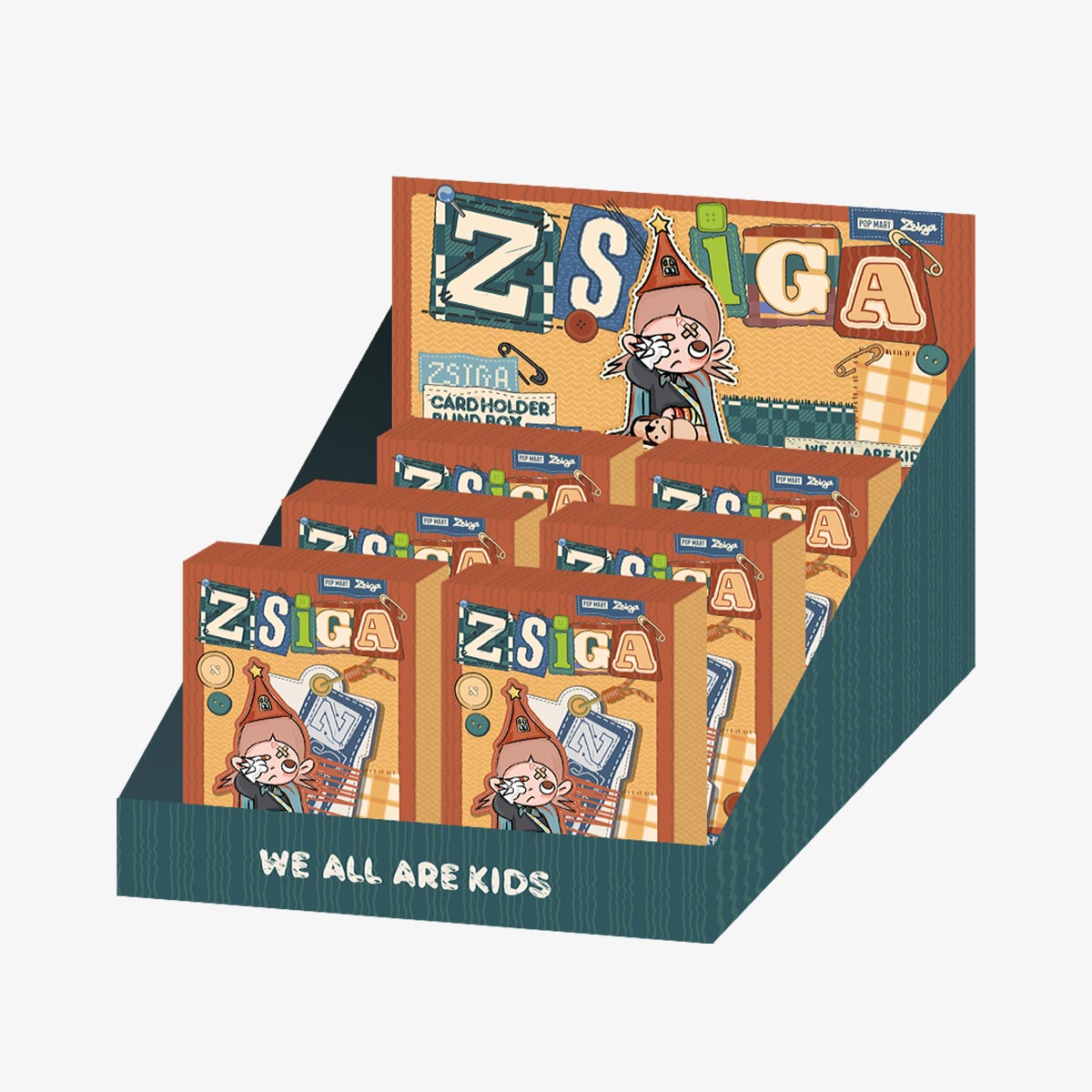 Zsiga We All Are Kids Series-Card Holder Blind Box - POP