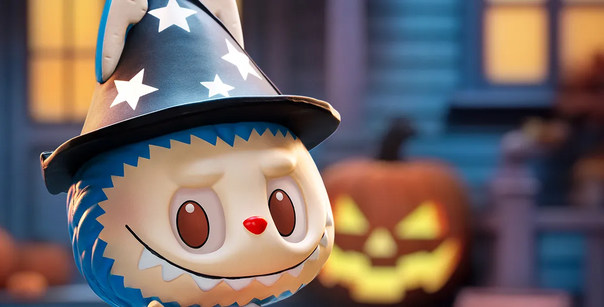 POP MART LABUBU Halloween TRICK OR TREATER Pumpkin Figure